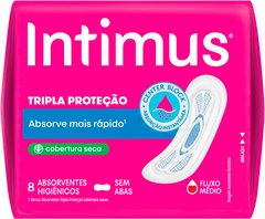 ABSORVENTE INTIMUS GEL SECA SEM ABAS
