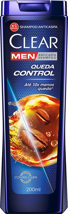 SHAMPOO CLEAR 200ML MEN ANTI QUEDA