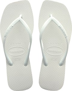 SANDÁLIA HAVAIANAS SLIM SQUARE BRANCO 39/40