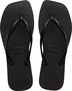 SANDÁLIA HAVAIANAS SLIM SQUARE PRETO 37/38