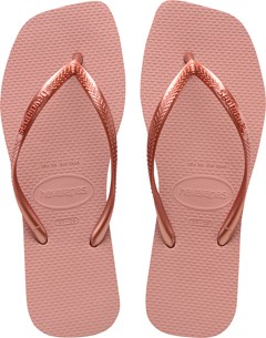 SANDÁLIA HAVAIANAS SLIM SQUARE ROSA CROCUS 35/36