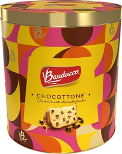 PANETTONE BAUDUCCO 750G CHOCOTTONE LATA