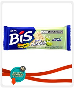 CHOCOLATE LACTA BIS 100,8G LIMÃO
