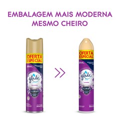 PURIFICADOR AEROSOL GLADE 360ML LAVANDA GRÁTIS 20%