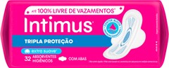ABSORVENTE INTIMUS GEL SUAVE COM ABAS 32UN 