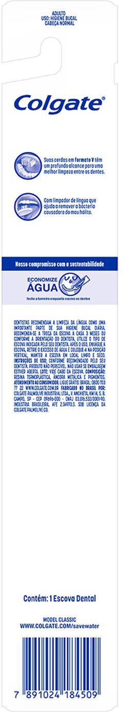 ESCOVA DENTAL COLGATE CLASSIC MACIA