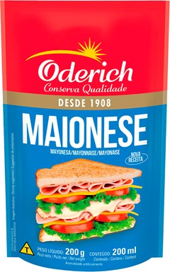 MAIONESE ODERICH 200GR SACHE