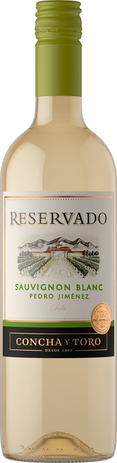 VINHO CHILENO CONCHA Y TORO RESERVADO 750ML SAUVIGNON  BLANC