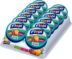 BALA FLORESTAL FLOPI 40G SEM ACUCAR FRUIT MIX