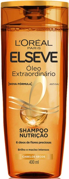 SHAMPOO ELSEVE 400ML ÓLEO EXTRAÓRDINARIO 