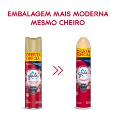 PURIFICADOR AEROSOL GLADE 360ML FRUTAS E FLORES VIBRANTES GRÁTIS 20%