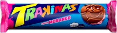 BISCOITO TRAKINAS 126G MORANGO