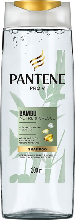 SHAMPOO PANTENE 200ML BAMBU 