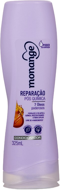 COND MONANGE 325ML REPARAÇÃO PÓS QUIMICA