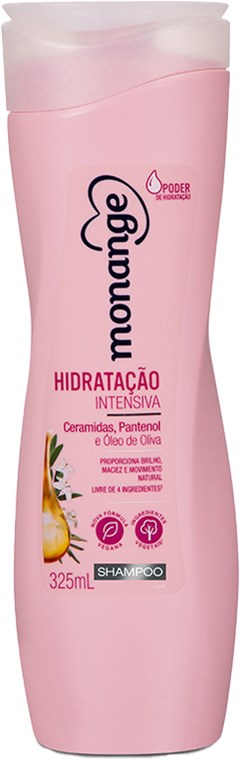 SHAMPOO MONANGE 325ML HIDRATAÇÃO INTENSA