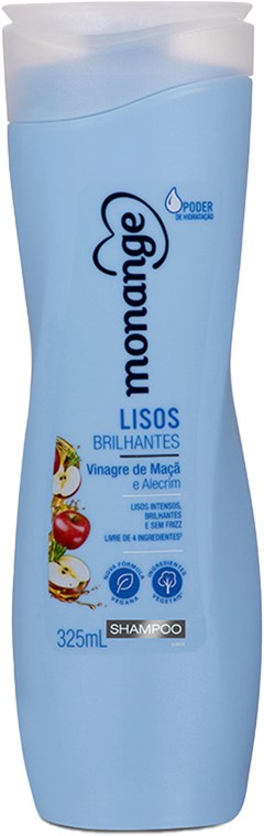 SHAMPOO MONANGE 325ML LISOS BRILHANTES