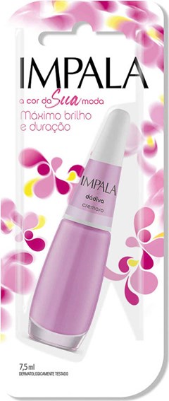 ESMALTE IMPALA BLISTER CREMOSO A COR DA MODA DÁDIVA 