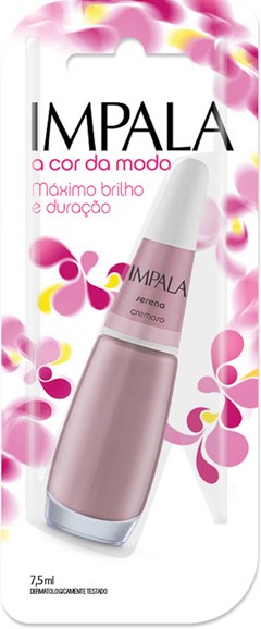 ESMALTE IMPALA BLISTER CREMOSO A COR DA MODA SERENA 