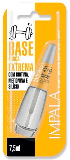 ESMALTE IMPALA BLISTER BASE FORÇA EXTREMA