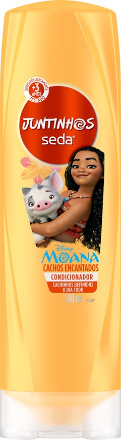 CONDICIONADOR SEDA INFANTIL JUNTINHOS 300ML MOANA CACHOS