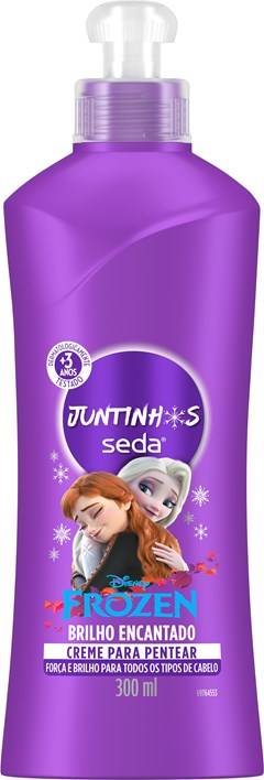CREME PENTEAR SEDA INFANTIL JUNTINHOS 300ML FROZEN BRILH
