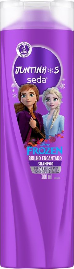 SHAMPOO SEDA INFANTIL JUNTINHOS 300ML FROZEN BRILHO
