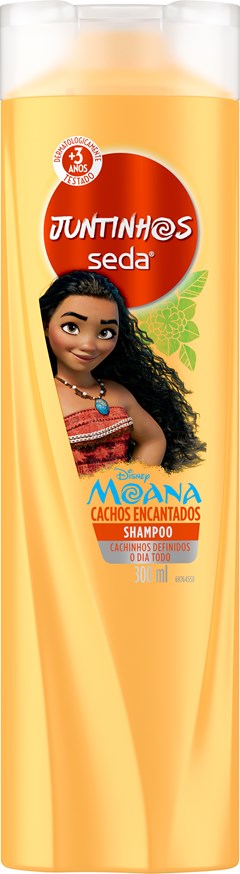 SHAMPOO SEDA INFANTIL JUNTINHOS 300ML MOANA CACHOS