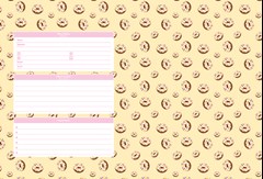CADERNO CAPA DURA COSTURADO UNIVERSITÁRIO JANDAIA DISNEY EMOJI 80F