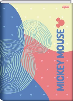 CADERNO CAPA DURA COSTURADO UNIVERSITÁRIO JANDAIA MICKEY ARTS 80F
