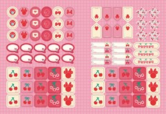 CADERNO CAPA DURA COSTURADO UNIVERSITÁRIO JANDAIA MINNIE ARTS 80F