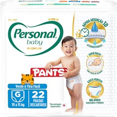 FRALDA PERSONAL PREMIUM PANTS JUMBO G
