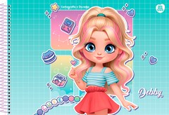 CADERNO CARTOGRAFIA CAPA DURA SÃO DOMINGOS ESPIRAL DEBBY 60F