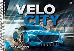 CADERNO CARTOGRAFIA CAPA DURA SÃO DOMINGOS ESPIRAL SILVER 80F