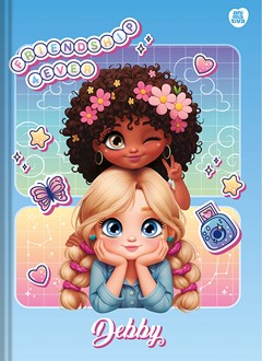 CADERNO CAPA DURA COSTURADO UNIVERSITARIO SÃO DOMINGOS DEBBY 80F