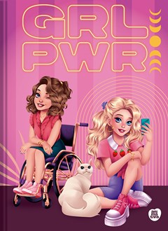 CADERNO CAPA DURA COSTURADO UNIVERSITÁRIO SÃO DOMINGOS GIRL POWER 80F