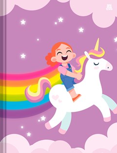 CADERNO CAPA DURA COSTURADO UNIVERSITÁRIO SÃO DOMINGOS PIMPOLHOS FEMININO 48F