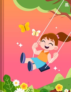 CADERNO CAPA DURA COSTURADO UNIVERSITÁRIO SÃO DOMINGOS PIMPOLHOS FEMININO 96F