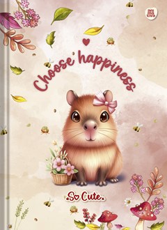 CADERNO CAPA DURA COSTURADO UNIVERSITÁRIO SÃO DOMINGOS SO CUTE 80F
