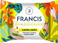 SABONETE FRANCIS BRASILIDADES 80GR LIMÃO