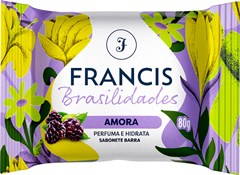SABONETE FRANCIS BRASILIDADES 80GR ROXO