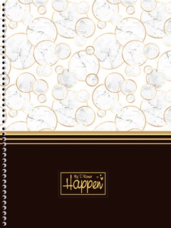 AGENDA PLANNER SÃO DOMINGOS HAPPEN ESPIRAL PERMANENTE 92F