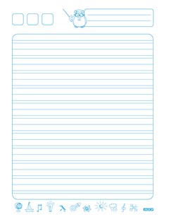 CADERNO CALIGRAFIA CAPA DURA SÃO DOMINGOS UNIVERSITARIO DOMINGUINHO COSTURADO 40F