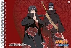 CADERNO CARTOGRAFIA CAPA DURA SÃO DOMINGOS ESPIRAL NARUTO 60F