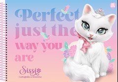 CADERNO CARTOGRAFIA CAPA DURA SÃO DOMINGOS ESPIRAL SISSI 80F