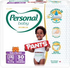 FRALDA PERSONAL PREMIUN PANTS MEGA XXG