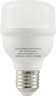 LÂMPADA LED BIVOLT OUROLUX 20 WATTS