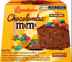 COLOMBA PASCAL BAUDUCCO MINI 80G M&M