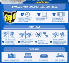 INSETICIDA ELETRICO RAID LIQUIDO REFIL 45 NOITES PROMOCIONAL