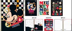 CADERNO CAPA DURA UNIVERSITÁRIO TILIBRA  MICKEY 1M 80F
