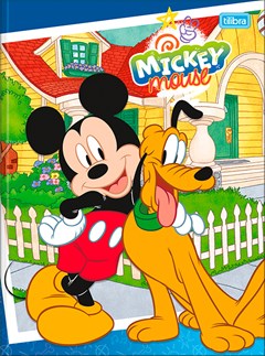 CADERNO CAPA DURA COSTURADO UNIVERSITÁRIO TILIBRA MICKEY 80F
